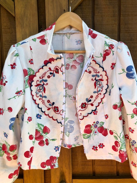 Trippe Vintage Strawberry Shirt/Jacket - image 8