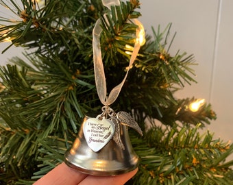 Stand NOT Included Teal Blue Green Angel Ornament with Bell Charm Stand NOT Included Teal Blue Green Angel Ornament with Bell Charm