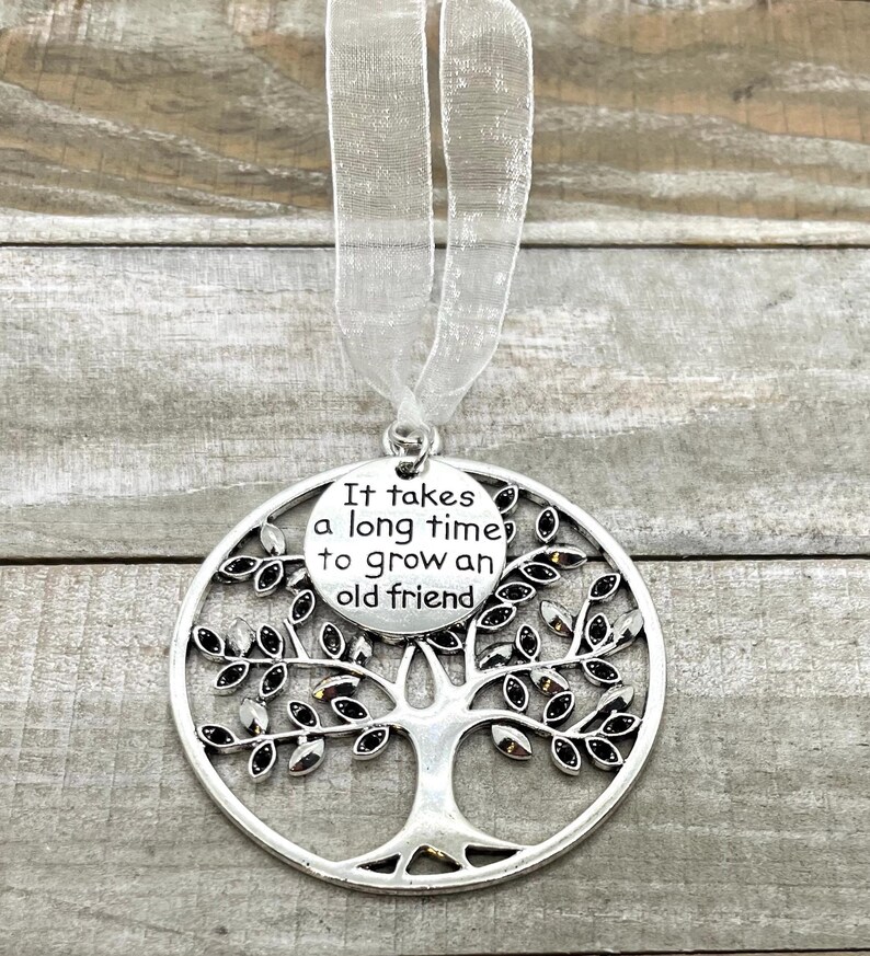 Friend Christmas Ornament Gift, It Takes A Long Time to Grow an Old