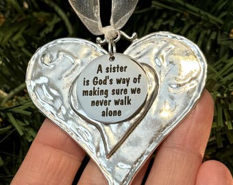 Never Walk Alone Necklace - Heart Never Walk Alone Necklace - Heart