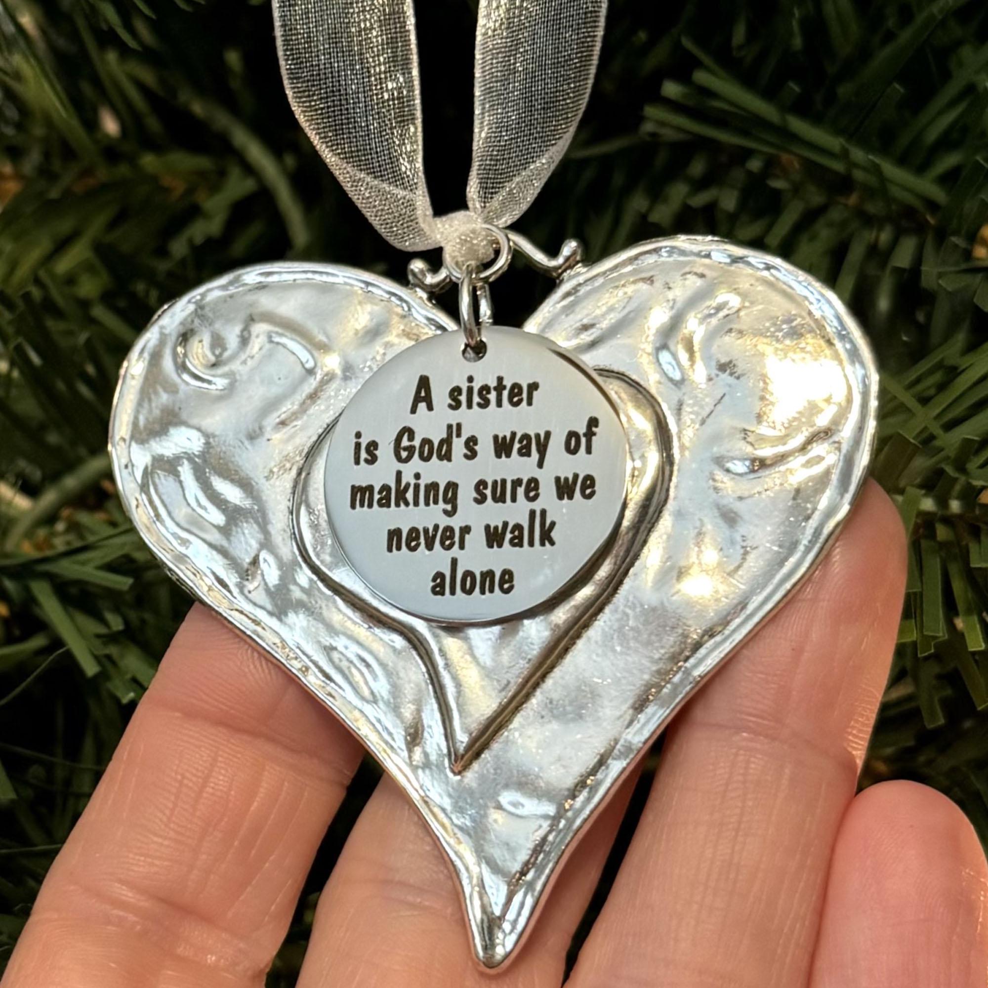 Never Walk Alone Necklace - Heart Never Walk Alone Necklace - Heart
