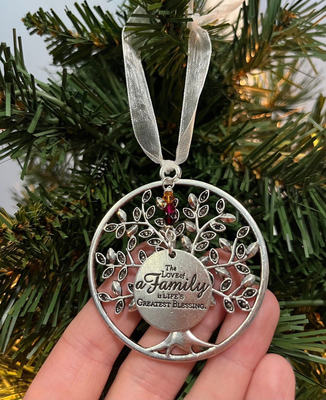 Personalized Mom Gift, the Love of A Family is Life's Greatest Blessing