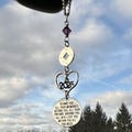 Personalized Graduation Car Charm Gift – "Behind You All Your Memories, High School College 2025 Grad Gifts Keepsake
