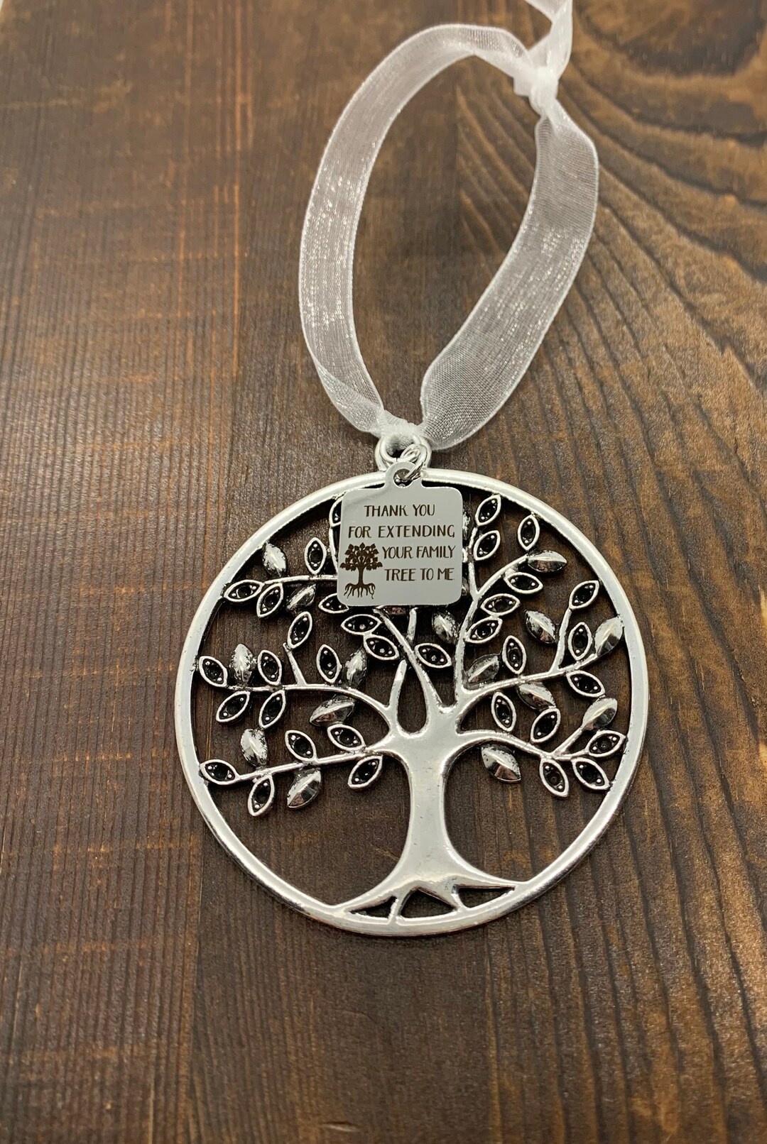 Tree of Life Christmas Ornament, thank You for Extending Your Family