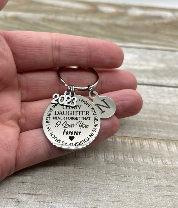 Personalized Daughter Keychain – 