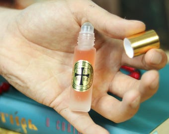 Myrrh Anointing Oil, Perfume Oil, Holy Oil, Prayer Oil, Holy Land, Orthodox Gifts, Orthodox Christian, He Is Risen, Pastor Gift, Church Oil