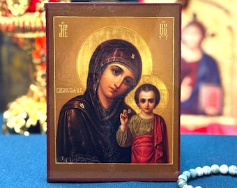 Kazan Mother of God Orthodox Icon Virgin Mary Theotokos 6.3–11 in