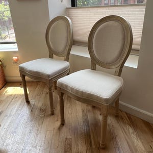 Farmhouse Dining Chairs Set of 2