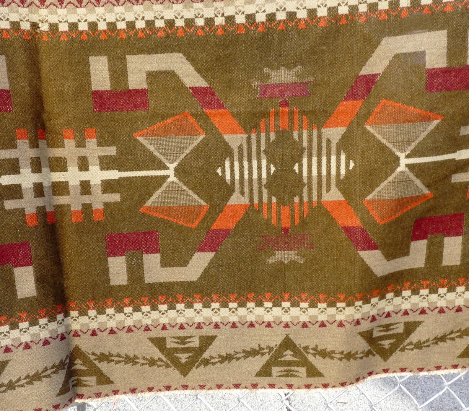 Antique Jacobs Oregon City Woolen Mills Trade Blanket Etsy