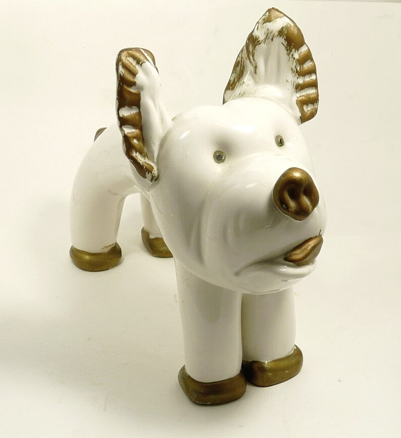 Rare Kent Art Ware Japan Art Deco Dog Figurine Etsy