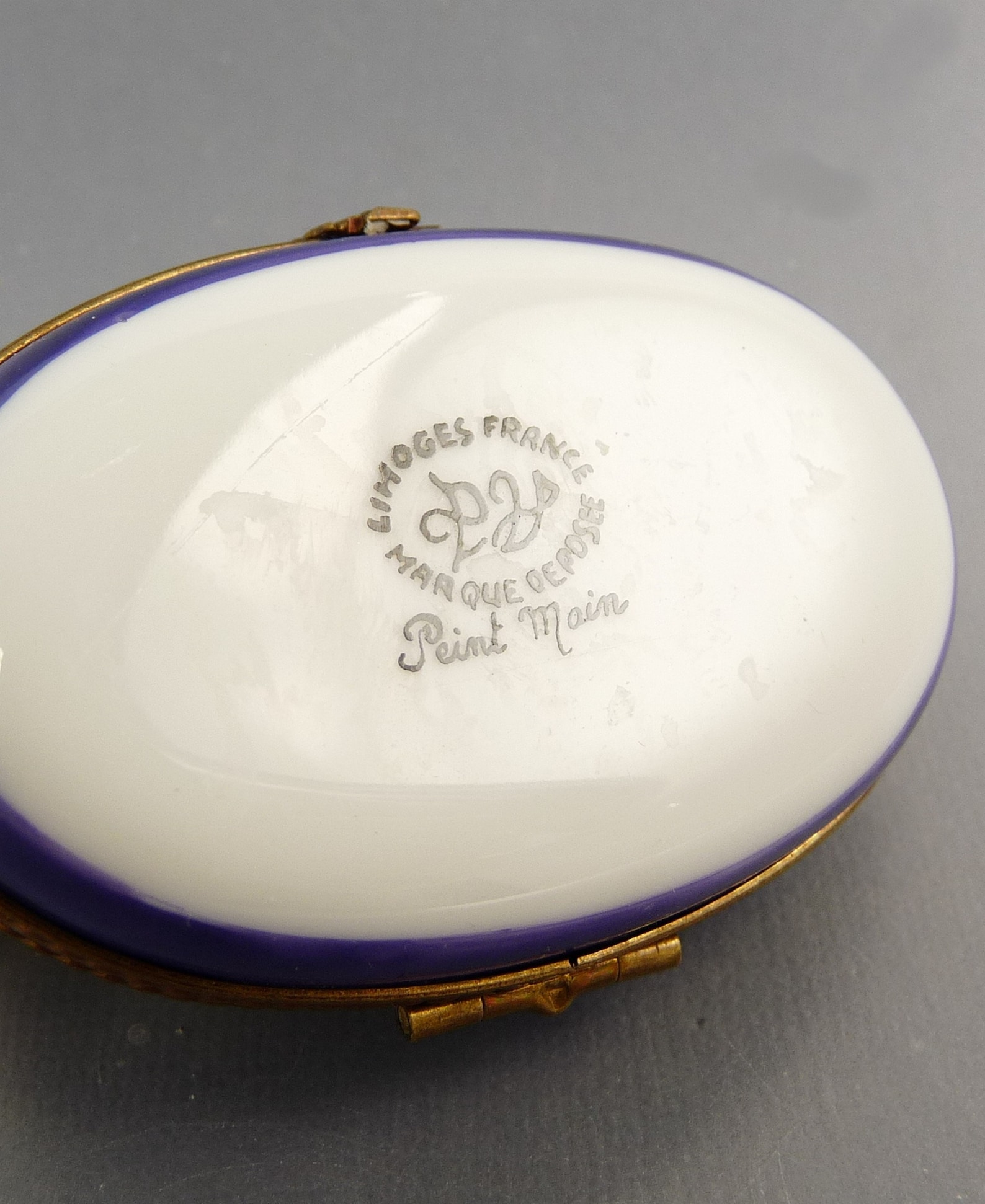 Rare Limoges France Porcelain Box New Orleans Marque Deposse | Etsy