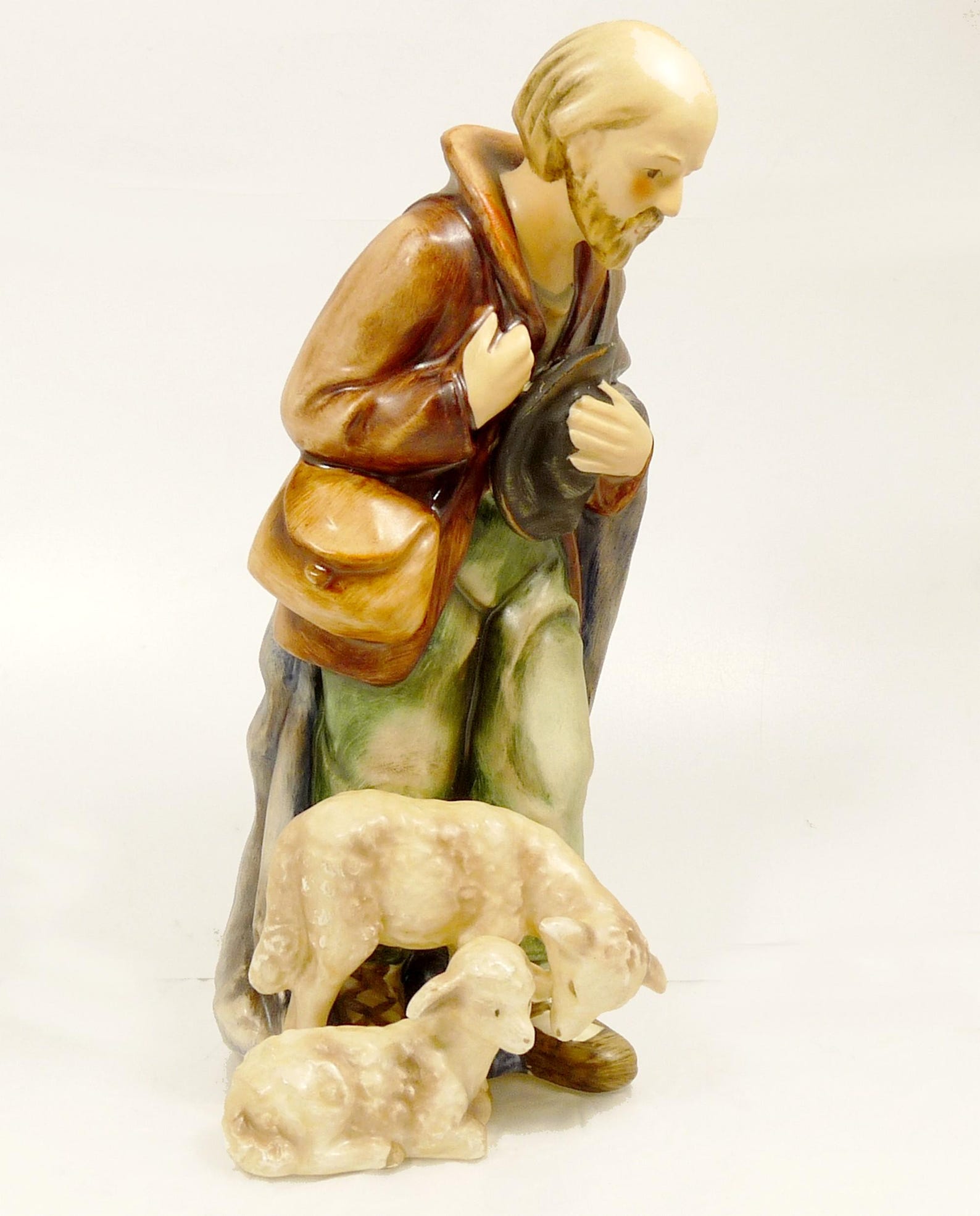 Goebel Hummel Nativity Wise Man With Lambs 214/F W Germany