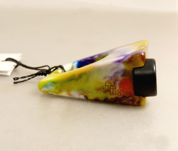 Sobral Geometria Pollock Statement Ring With Tags - image 2