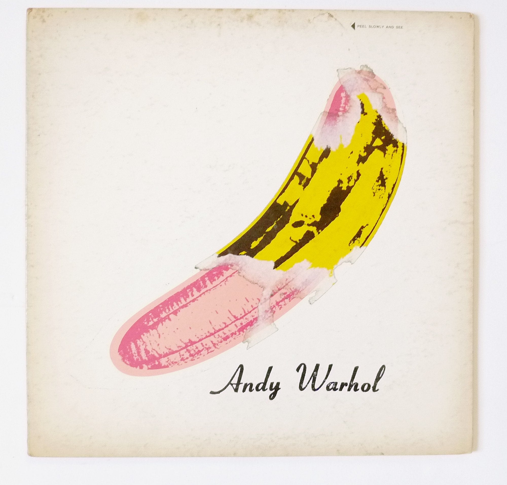Rare Andy Warhol Velvet Underground & Nico Vinyl LP V-5008