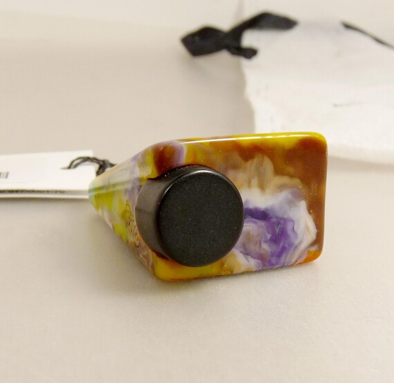 Sobral Geometria Pollock Statement Ring With Tags - image 5