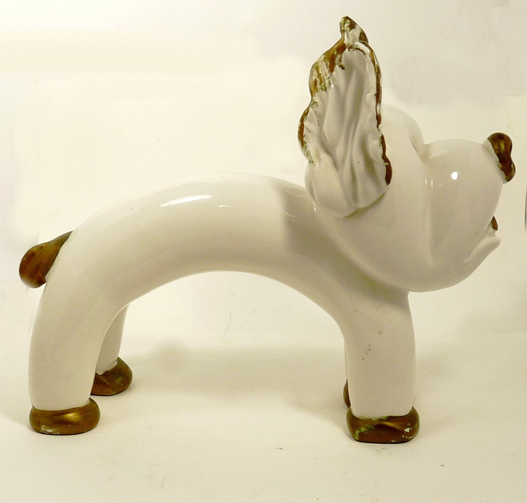 Rare Kent Art Ware Japan Art Deco Dog Figurine Etsy