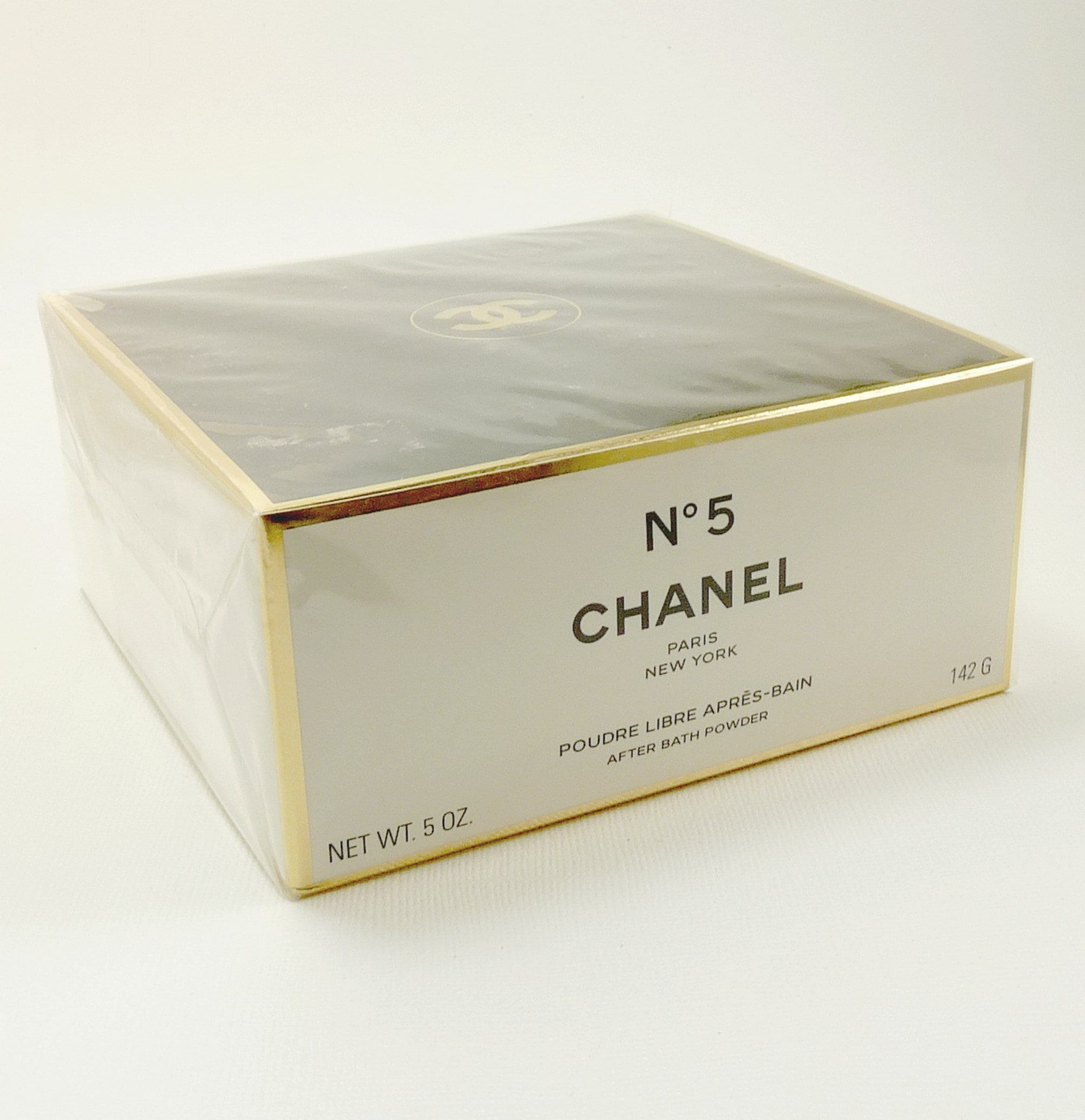 Chanel No 5 After Bath Body Powder 5 OZ New Old Stock Boxed 