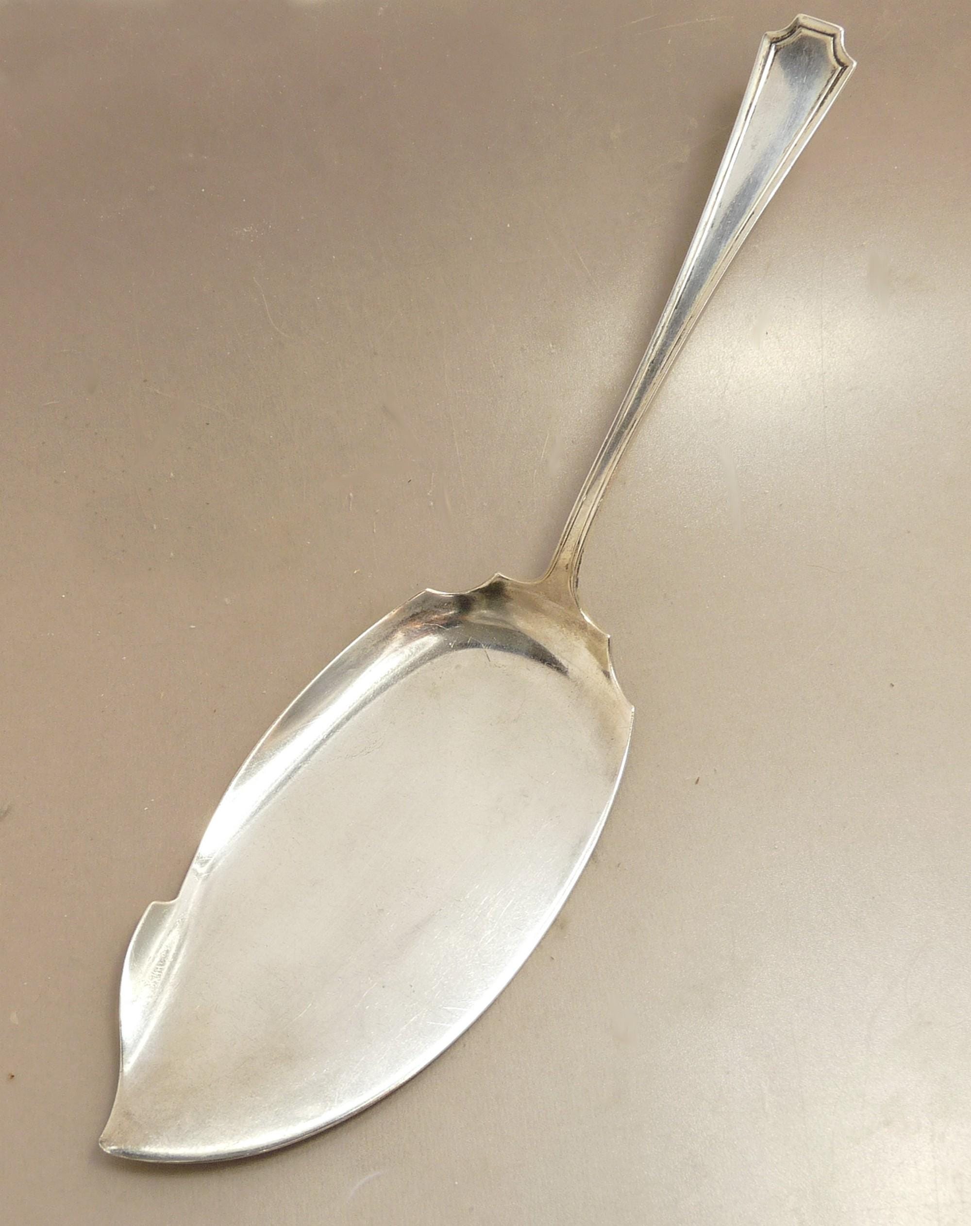 Vintage Sterling Silver Fish Server - Etsy