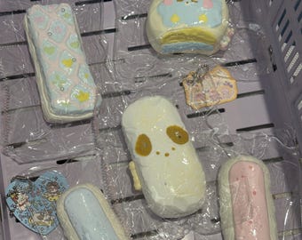 Cute Pastel Handmade Taba Squishy – 1 Mystery Piece from the Style Set – Soft Kawaii Stress Relief Toy Fun Gift