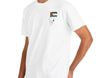 Snoopy Palestine Shirt | Kuffiyeh Art Tee | Free Palestine Shirt | Cute Resistance Gift | Snoopy Family Design