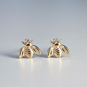 Bumble Bee Stud Earrings For Women And Girls, Bee Jewelry - Honey Bee Gifts  For Girls And Tweens