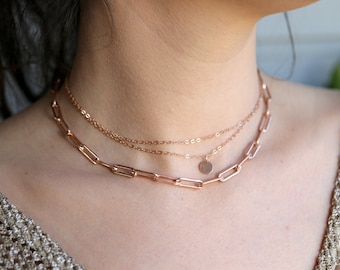 Rose Gold Chain - Etsy