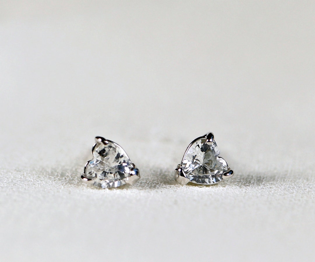 Deti White Sapphire Earrings main image 1