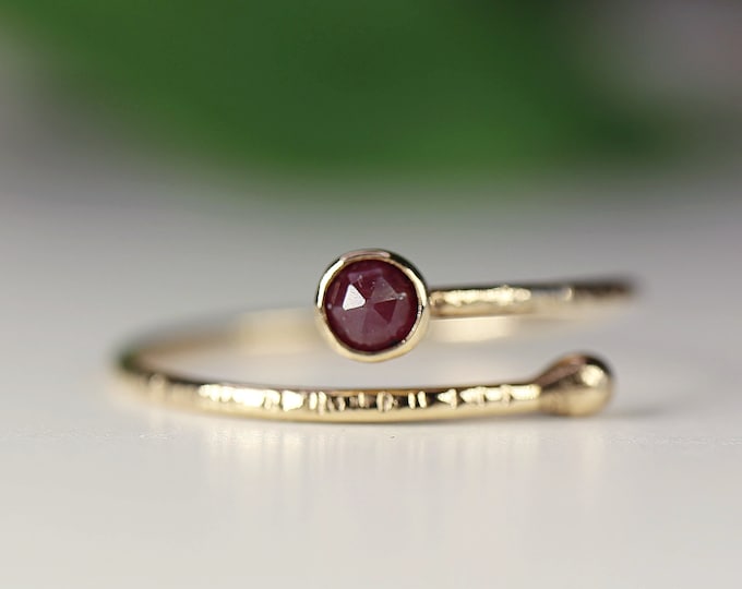 14k Gemstone Rings