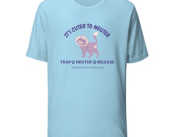 Es ist süß zu neutralem Katzen-Unisex-T-Shirt