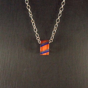 Cane Glass Chainmaille Necklace