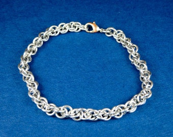 Aluminum Loose Jens Pind Weave Chainmaille Bracelet