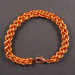 Copper Jens Pind Weave Chainmaille Power Bracelet