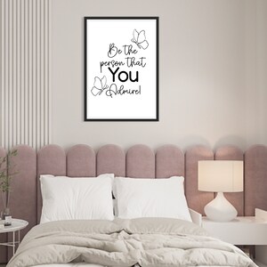 Printable Inspirational Wall Art, Inspirational Quote Print ...