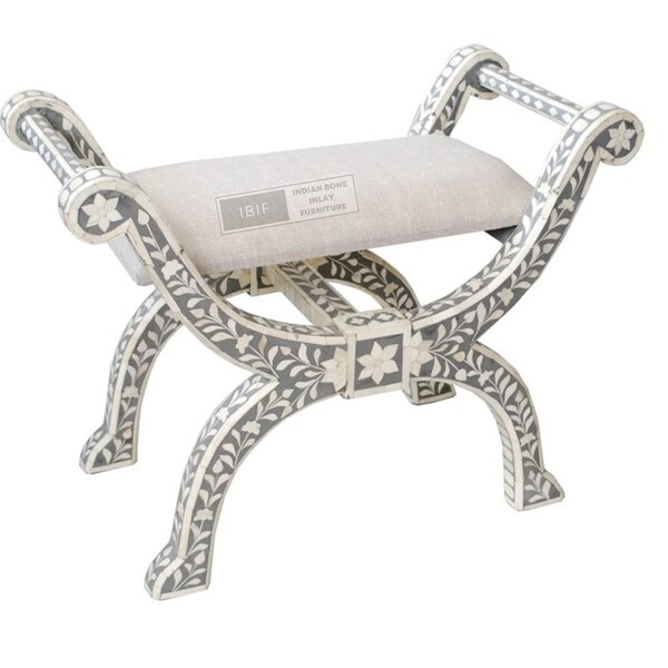 Bone Inlay Bench - Etsy