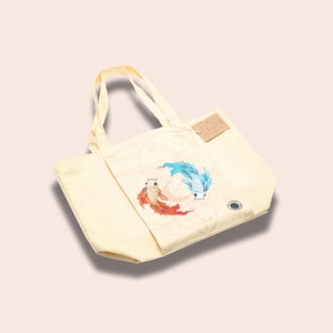 Bolsa de Yoga em Lona de Algodão Orgânico: Porta-Tapete de Yoga imagem 5