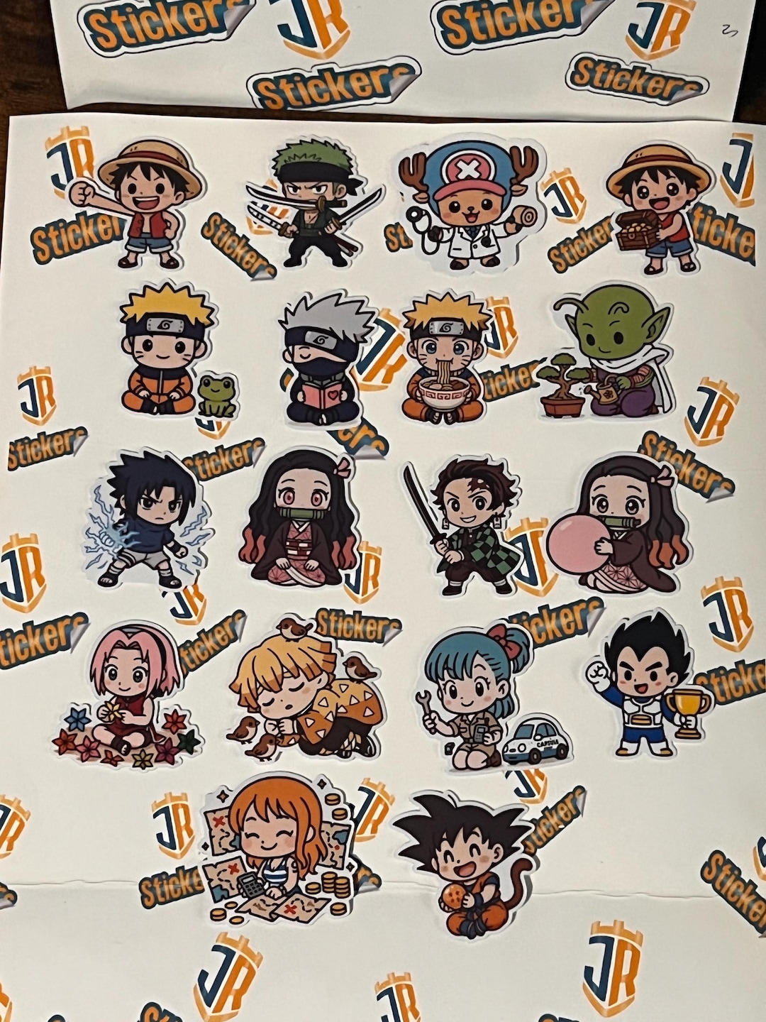 Anime Characters Bundle/ Anime Sticker / Chibi Stickers - Etsy