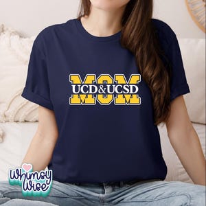 Custom college Mom T-Shirt