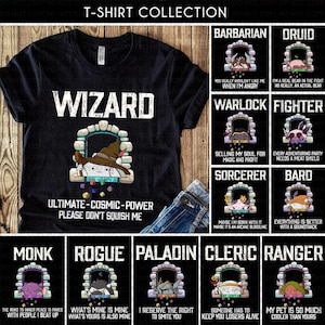 RPG Shirt, DnD Class Shirt, D&D Clothing, D and D Character Class T Shirt, Rogue Shirt, DnD Gift, DnD, Dice DnD Shirt
