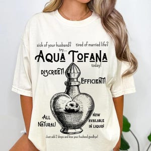 Aqua Tofana Sweatshirt, Giulia Tofana Apothecary Sweatshirt, Funny Feminist Pro Choice Sweatshirt, My Body My Choice