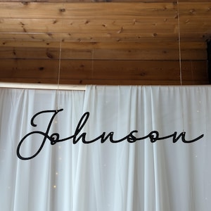 Small Custom Metal Signs | Wall Decor | Metal Wall Art | Last Name Sign | Family Name Sign | Personalized Wedding Gift | Custom Metal Art