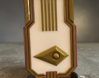 No Man’s Sky inspired Atlas Pass, desk decoration, cosplay, digit toy.