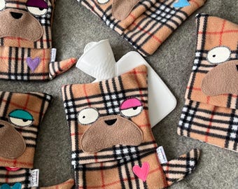 Dog Hot Water Bottle Cozy with German Bottle Included