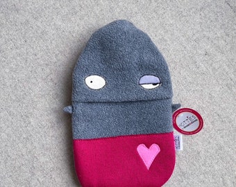 Enid the Hottie Hot Water Bottle with High Quality German Bottle Included