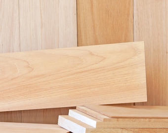 Spanish Cedar Solid Hardwood Unfinished for Crafts, DYI, Scroll Saw, Woodworking and Laser Engraving