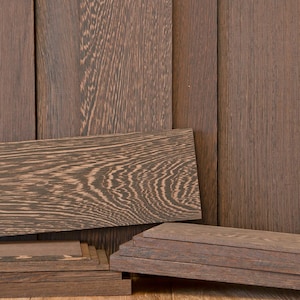Wenge Solid Hardwood Unfinished for Crafts, DYI, Scroll Saw, Woodworking and Laser Engraving