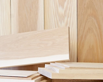 Hickory Solid Hardwood Unfinished for Crafts, DYI, Scroll Saw, Woodworking and Laser Engraving