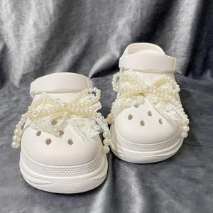 Perle Fliege Clog Charms, Schuhanhänger, Schuh Zubehör