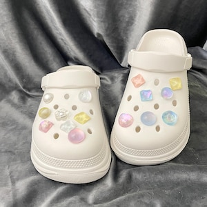 Bling Perlen Clog Charms, Schuh Anhänger, Schuh Zubehör