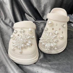 Perle Perlen Clog Charms, Schuh Anhänger, Schuh Zubehör