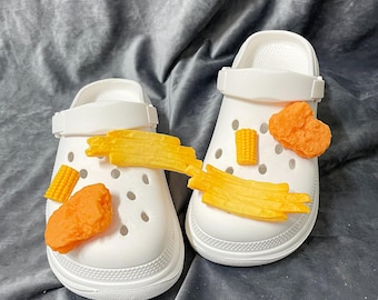Fries Clog Charms,Shoe Charms,Shoe Accessories